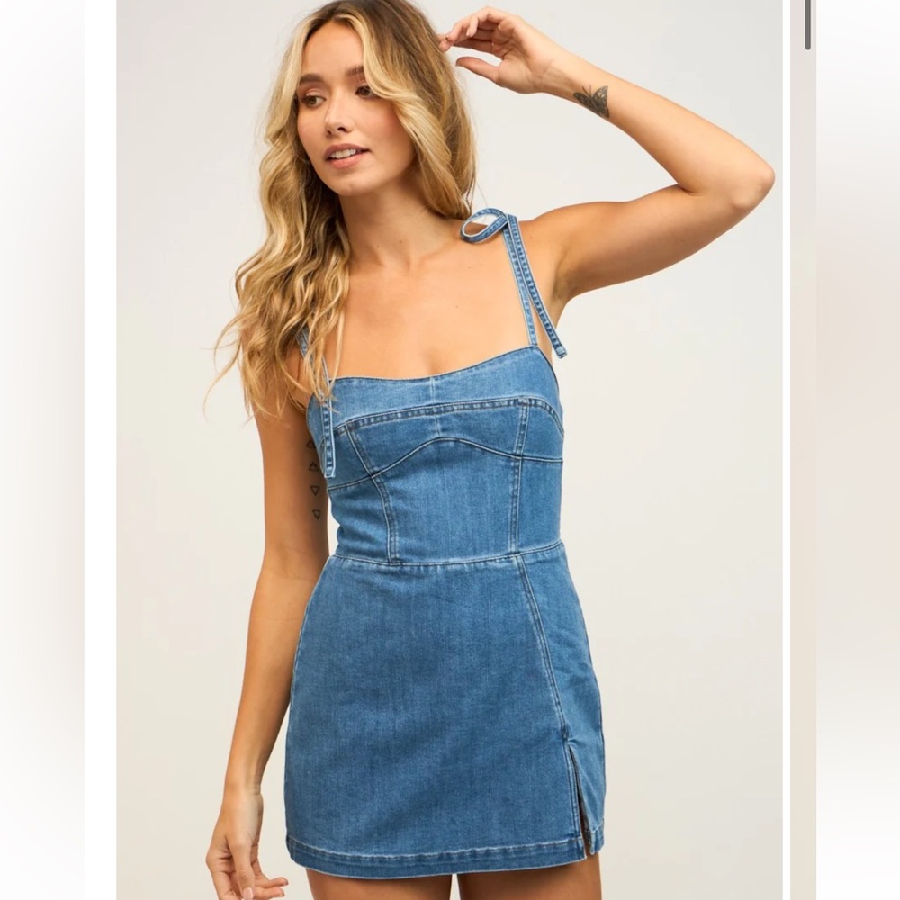 Sky to Moon dress with built in shorts